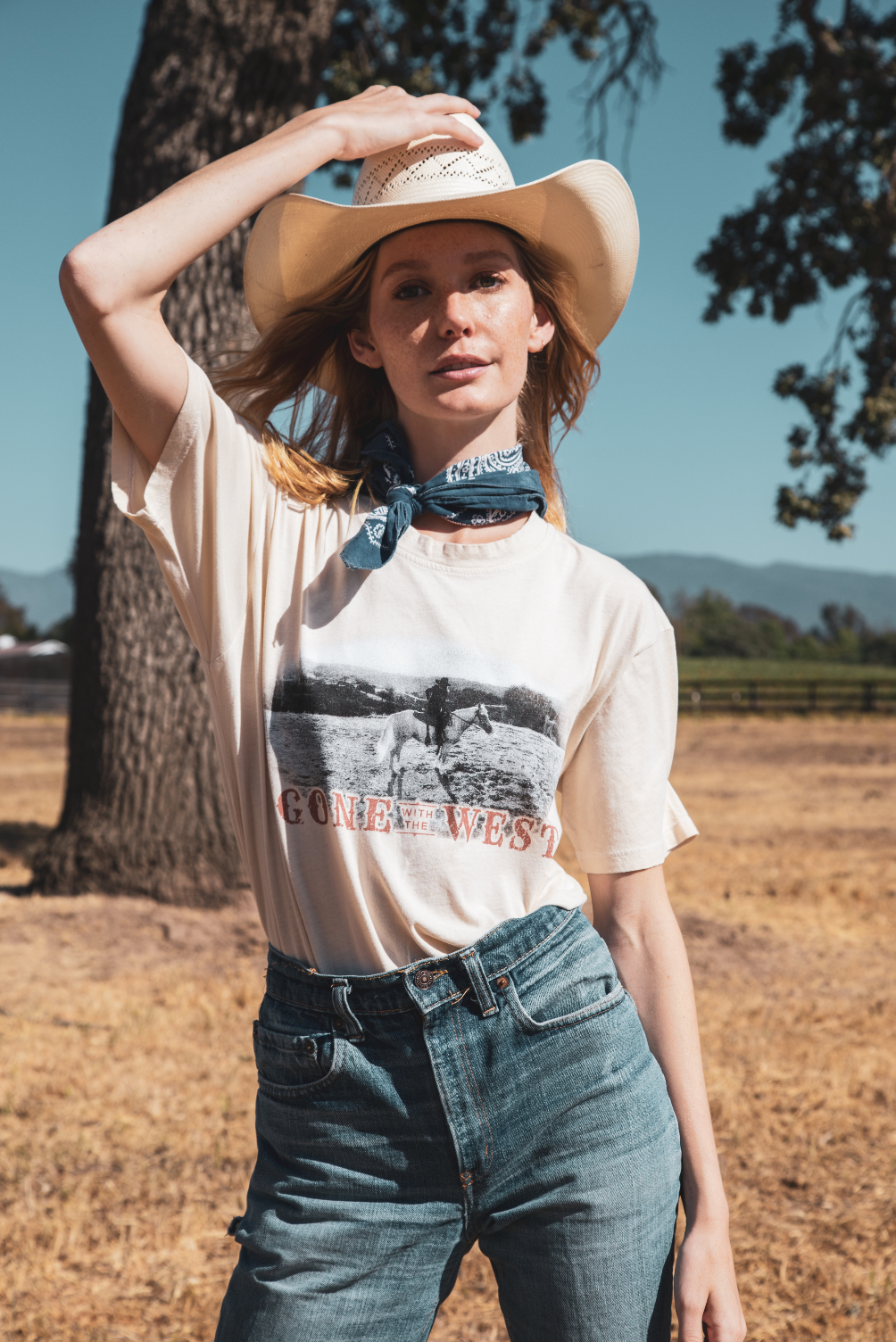Gone With The West Tee